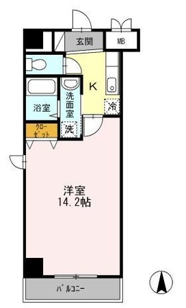 シュポール清澄白河の物件間取画像